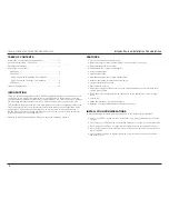 Preview for 4 page of JBL Synthesis SDEC-3500 Operation Manual