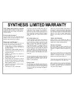 Предварительный просмотр 170 страницы JBL SYNTHESIS SDP-40 User Manual