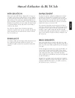 Предварительный просмотр 10 страницы JBL TiK Sub Owner'S Manual