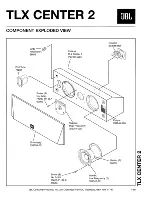 Предварительный просмотр 2 страницы JBL TLX CENTER 2 Technical Manual