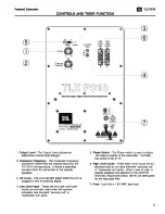 Предварительный просмотр 4 страницы JBL TLX PS10 Service Manual