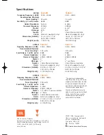 Preview for 4 page of JBL TLX105 Setup Manual