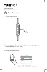 Preview for 8 page of JBL TUNE 190 BT Quick Start Manual