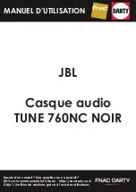 JBL TUNE 750 BT NC NOIR Quick Start Manual preview