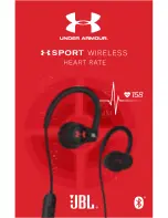 Предварительный просмотр 1 страницы JBL UA Sport Wireless Heart Rate Get Started