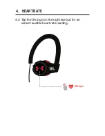 Предварительный просмотр 12 страницы JBL UA Sport Wireless Heart Rate Get Started