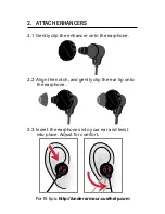 Предварительный просмотр 4 страницы JBL under armour Quick Start Manual