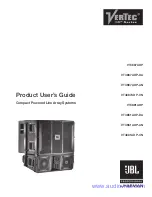 Preview for 1 page of JBL VerTec DP Series Product User Manual