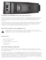 Preview for 6 page of JBL VERTEC DrivePack DP Series Operator'S Manual