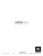 Предварительный просмотр 24 страницы JBL VRX932LA-WH User Manual