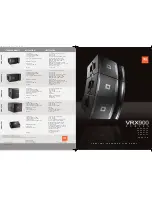 Preview for 1 page of JBL VRX932LA Brochure & Specs