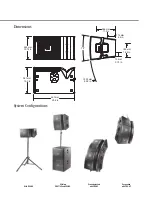 Предварительный просмотр 3 страницы JBL VRX932LA Specification Sheet