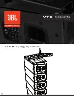 JBL VTX A12 Manual preview