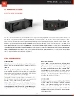 Preview for 15 page of JBL VTX Series User Manual