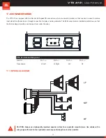 Preview for 17 page of JBL VTX Series User Manual