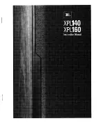 JBL XPL140 Instruction Manual preview