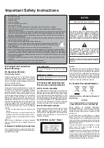 Preview for 2 page of JBL XTREME 3 Service Manual