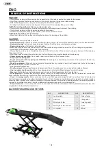 Preview for 4 page of JBM 50911 Manual Of Instructions For The Installation