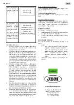 Предварительный просмотр 34 страницы JBM 54040 Instruction Manual