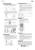 Предварительный просмотр 21 страницы JBM 54125 Instruction Manual