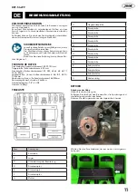 Предварительный просмотр 11 страницы JBM 54299 Instruction Manual