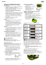 Предварительный просмотр 31 страницы JBM 60034 Instruction Manual