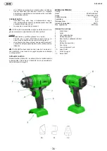 Предварительный просмотр 36 страницы JBM 60042 Instruction Manual