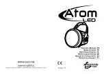 Preview for 1 page of JBSYSTEMS Light Atom LED Operation Manual