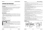 Предварительный просмотр 3 страницы JBSYSTEMS Light FSP-575 Follow Spot Operation Manual