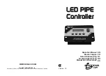 JBSYSTEMS Light LED PIPE Operation Manual предпросмотр