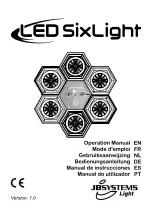 Preview for 1 page of JBSYSTEMS Light LED SixLight Operation Manual