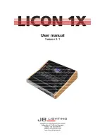 JBSYSTEMS Light Licon 1X User Manual предпросмотр