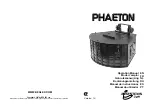 JBSYSTEMS Light Phaeton Operation Manual предпросмотр