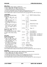 Preview for 6 page of JBSYSTEMS Light Super LED Rainbow Operation Manual