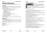 Preview for 3 page of JBSYSTEMS Light Taurus LED Operation Manual