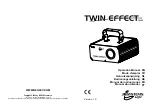 Preview for 1 page of JBSYSTEMS Light Twin Effect Operation Manual