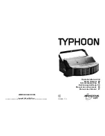 JBSYSTEMS Light TYPHOON Operation Manual предпросмотр