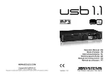 JBSYSTEMS Light USB 1.1 - V1.0 Manual preview