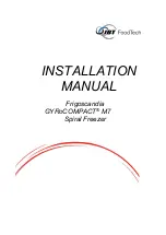 JBT FoodTech Frigoscandia GYRoCOMPACT M7 Installation Manual preview