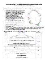 Preview for 1 page of JC HUMMINGBIRD JC-WD-AH Assembly Instructions