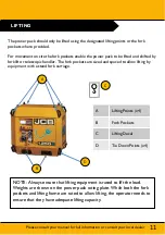 Preview for 11 page of jcb 1.25QE Quick Start Manual