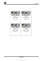 Предварительный просмотр 3 страницы jcb 135 HD Service Manual