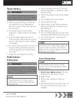 Предварительный просмотр 15 страницы jcb 18BLDD Instructions & User'S Manual