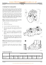 Предварительный просмотр 152 страницы jcb 1CX Service Manual