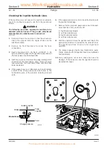 Предварительный просмотр 153 страницы jcb 1CX Service Manual