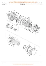 Предварительный просмотр 166 страницы jcb 1CX Service Manual