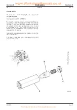 Предварительный просмотр 177 страницы jcb 1CX Service Manual