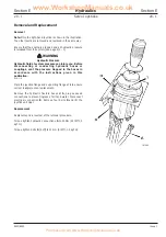 Предварительный просмотр 185 страницы jcb 1CX Service Manual