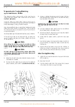 Предварительный просмотр 232 страницы jcb 1CX Service Manual