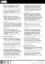 Предварительный просмотр 6 страницы jcb 20BLID Instructions & User'S Manual